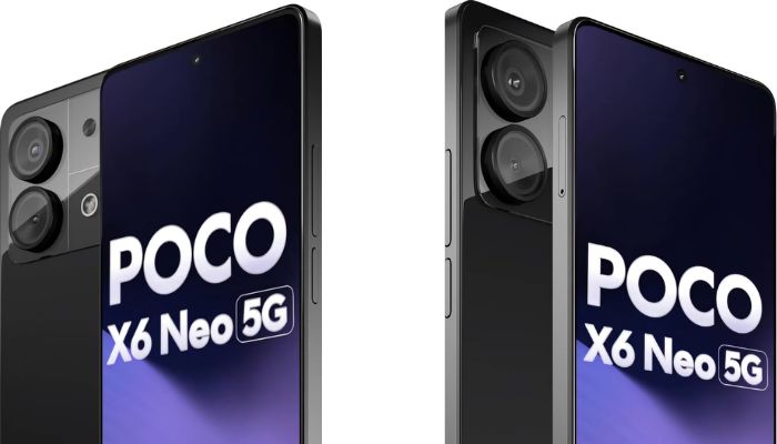 The image shows Poco X6 Neo. — Amazon
