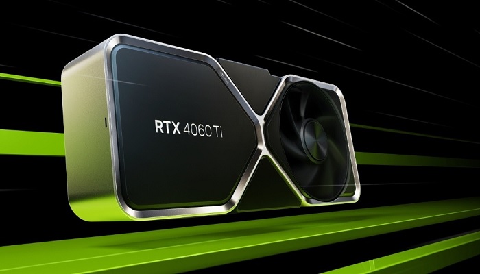 The image shows NVIDIA RTX 4060 Ti. — Nvidia