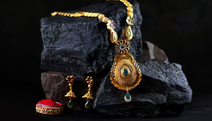 An undated image of gold jewellery. — Freepik