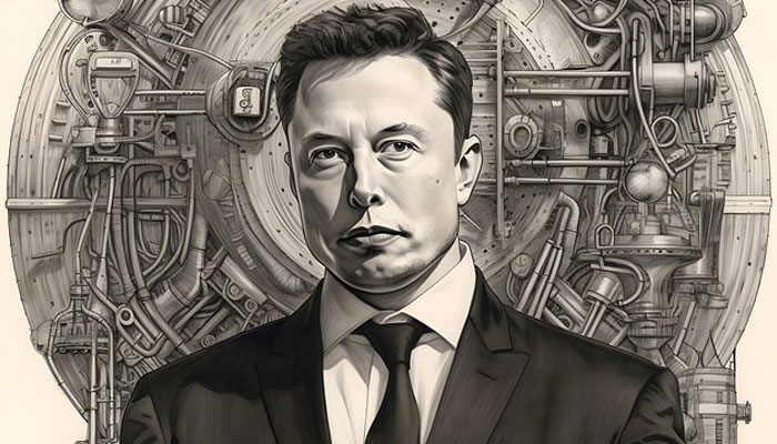 An undated image of Tesla CEO Elon Musk. —