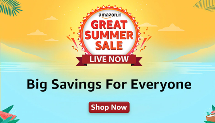 An undated image showing Amazon Great Summer Sale poster. — Amazon