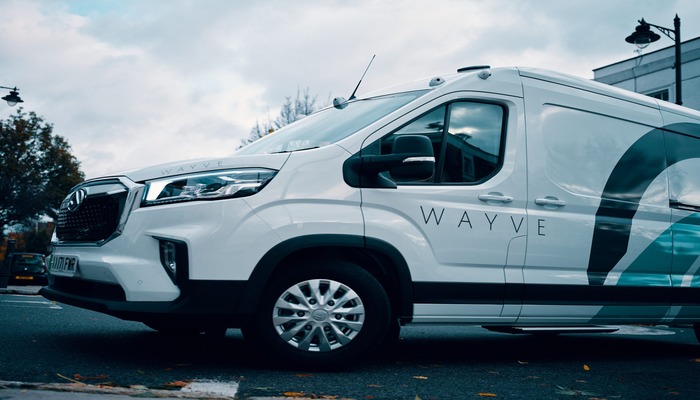 An undated image displaying Wayve vehicle. — Wayve