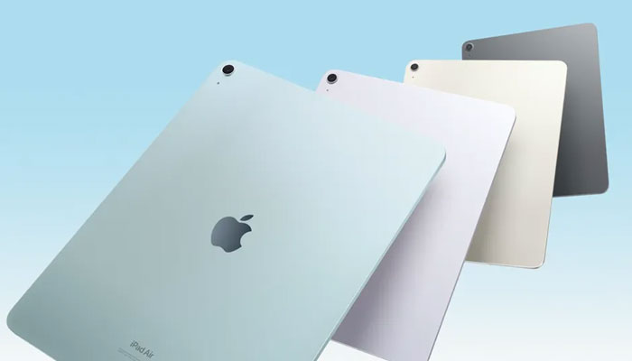 A still of iPad Pro taken from the live presentation of Apples Let Loose event 2024 live. — YouTube/Apple