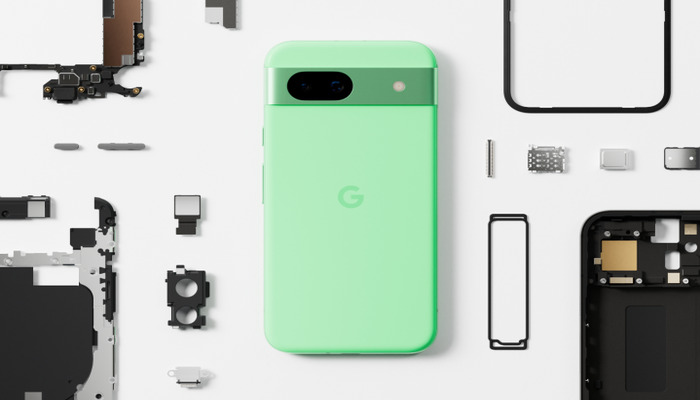 An undated image of Google Pixel 8a. — Google