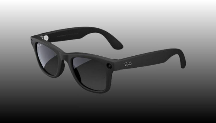 An undated image of Ray-Ban Meta Wayfarer glasses. — Meta Store