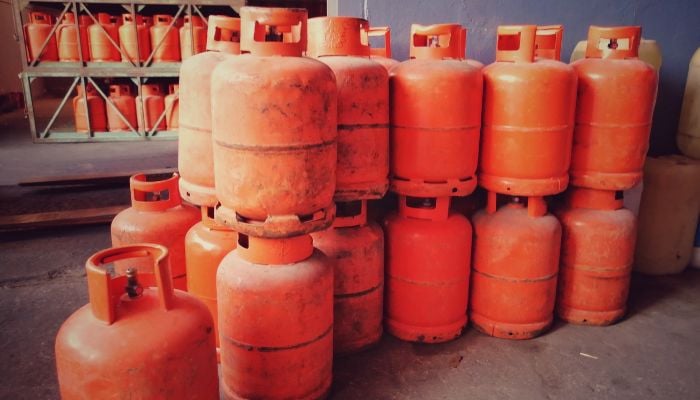 An undated image of gas cylinder. — Canva