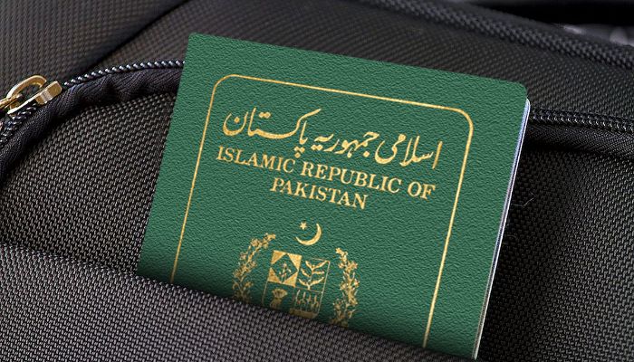 An undated image of a Pakistani passport. — Canva