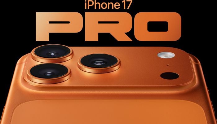 An undated image of iPhone 17 Pro. — Apple