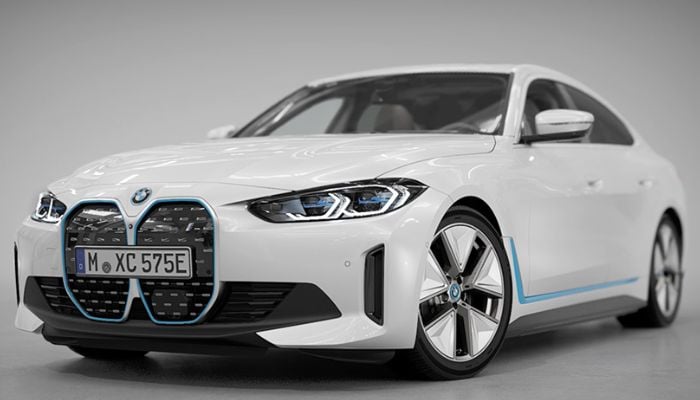 An undated image of BMW i4. — BMW