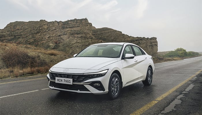 An undated image of Hyundai Elantra. — Hyundai Nishat Motor (Private) Limited