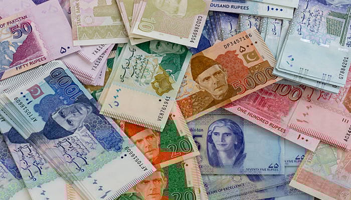 An undated image of Pakistani rupees. — iStock