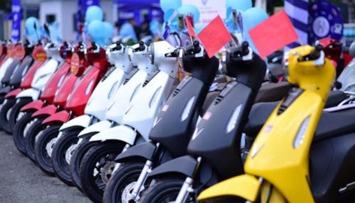 An undated image of electric scooters. — Pexels