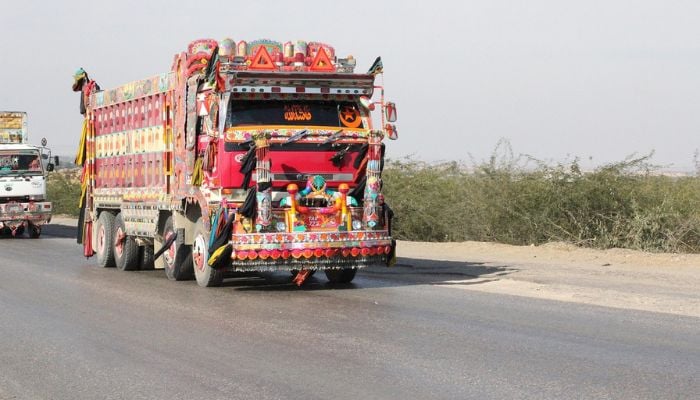 An undated image of a truck somewhere in Pakistan. — Pixabay