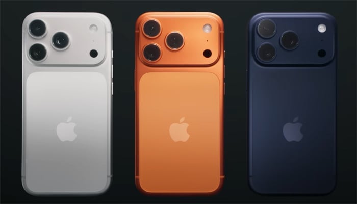 An undated image of Apple iPhone 17 Pro Max. — Apple
