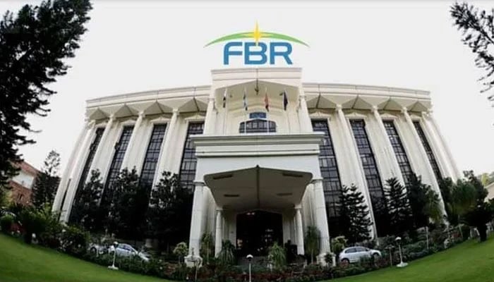 An undated image of FBR building. — FBR