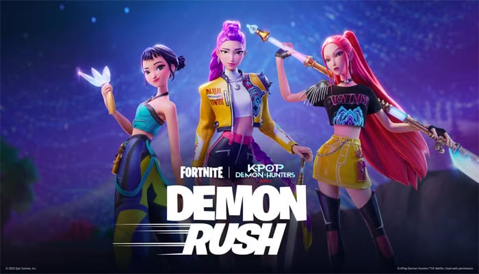 An undated image of Fortnite x K-Pop Demon Hunters. — Epic Games