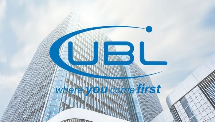 An undated image a building and UBL logo. — Canva