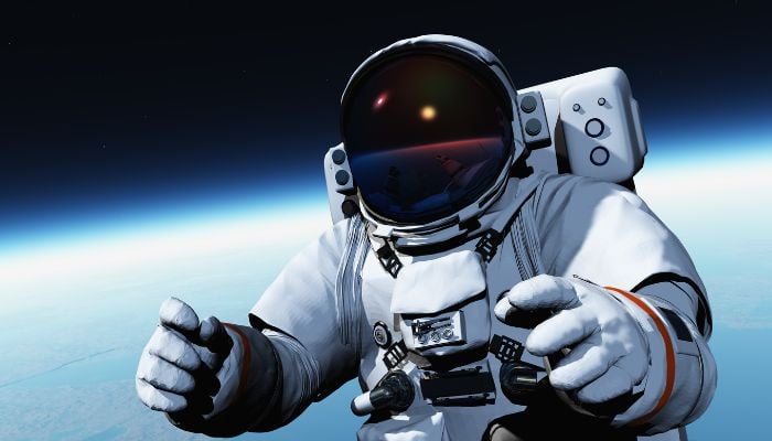 An undated image of an astronaut. — Canva