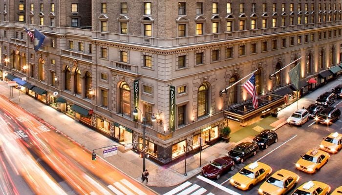 An undated image of Roosevelt Hotel. — The Roosevelt Hotel