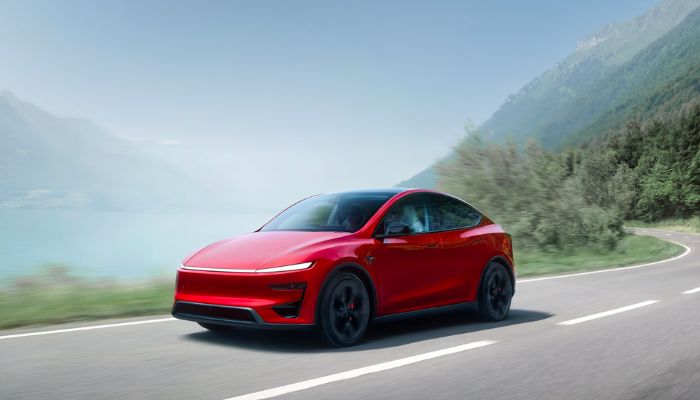An undated image of Tesla model. — Tesla