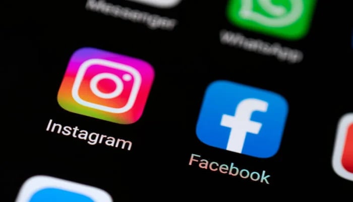 An undated image of Instagram and Facebook. — Depositphotos