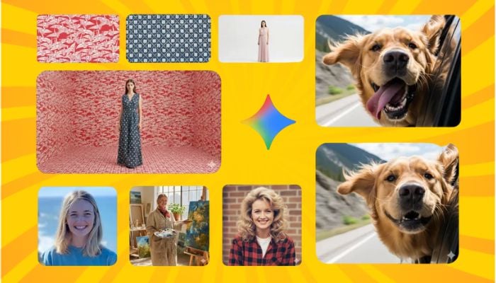 An undated image of AI-generated images. — Google Blog/Canva
