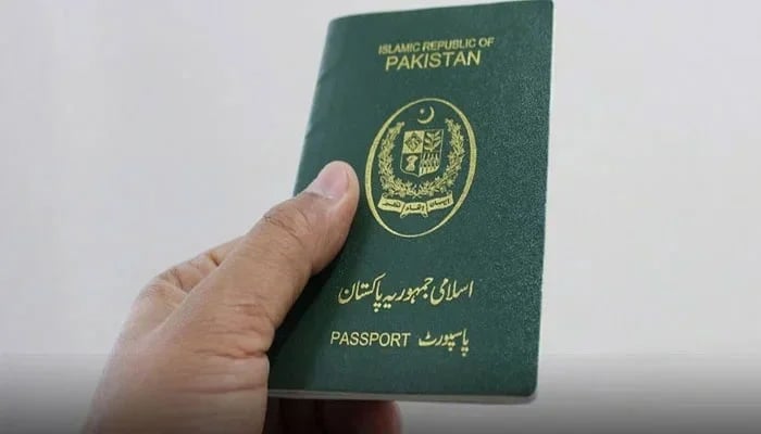 An undated image of Pakistani passport. — APP