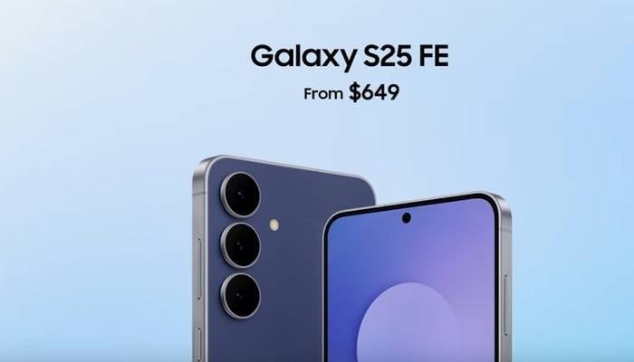 The image, taken on September 4, 2025, shows Galaxy S25 FE. — YouTube/@Samsung