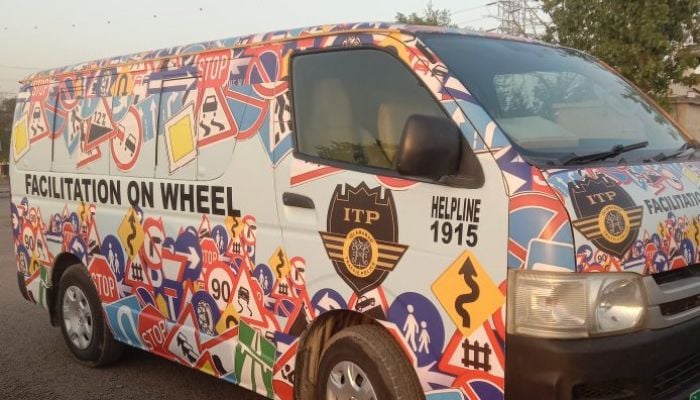 An undated image of ITPs facilitation van. — APP