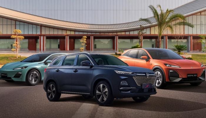 An undated image of Changan cars. — Facebook/@ChanganPakistan