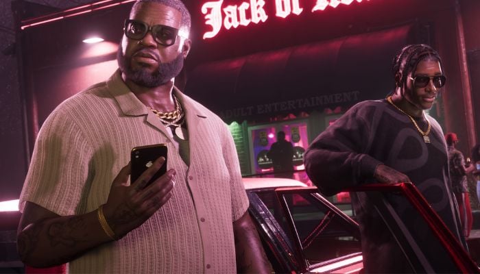 An undated in-game image of GTA 6 characters. — Rockstar