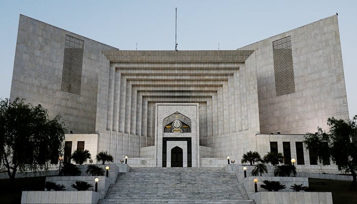 An image of the Supreme Court of Pakistan building in Islamabad, Pakistan April 7, 2022. — Reuters