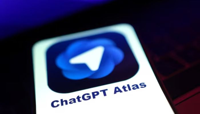 ChatGPT Atlas logo is seen in this illustration taken October 21, 2025. Reuters