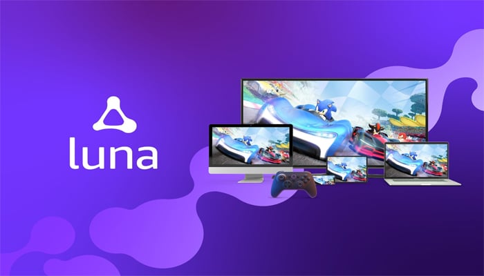An undated image of Amazons Luna game streaming service. — About Amazon