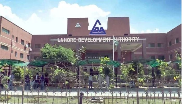 An undated image of LDA building in Lahore. — Facebook/@Lahore Development Authority