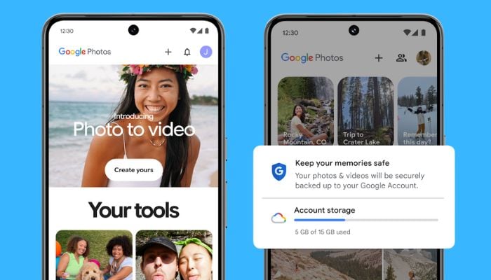 An undated image of Google Photos app. — Google Blog
