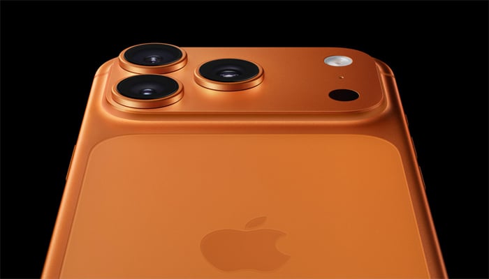 An undated image of iPhone 17 Pro Max. — Apple