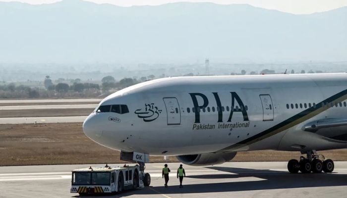 An undated image of PIA aircraft. — Getty Images