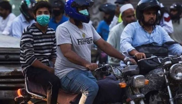 An undated image of people riding bikes on roads. — APP