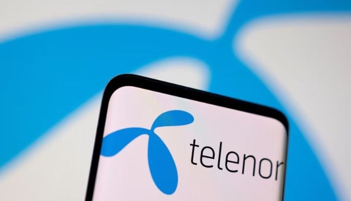 An image of Telenor logo is seen displayed in this illustration taken, May 3, 2022. — Reuters