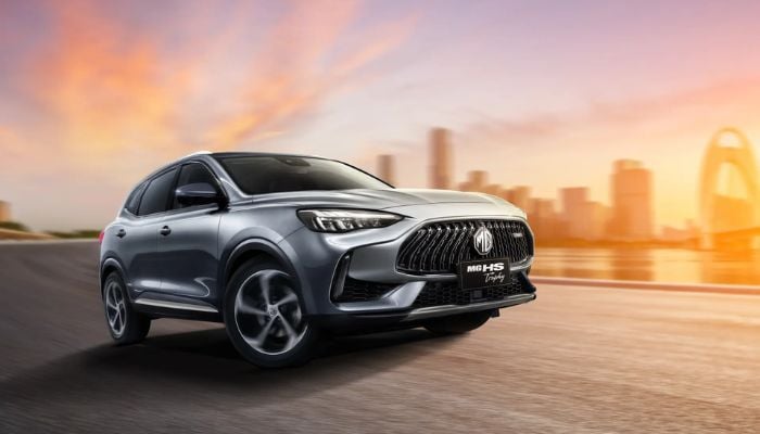 An undated image of MG HS Trophy. — MG Motors Pakistan