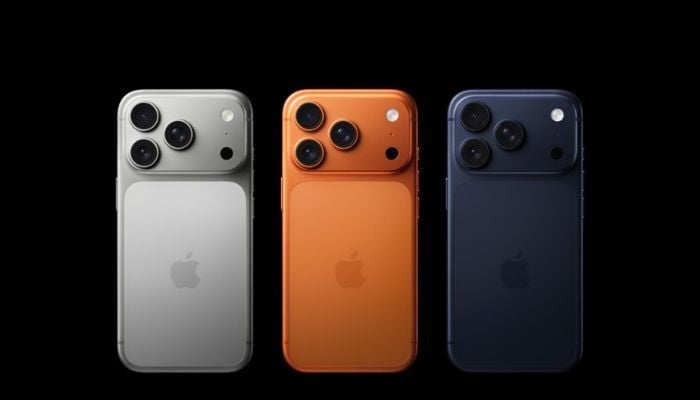 An undated image of iPhone 17 Pro Max. — Apple