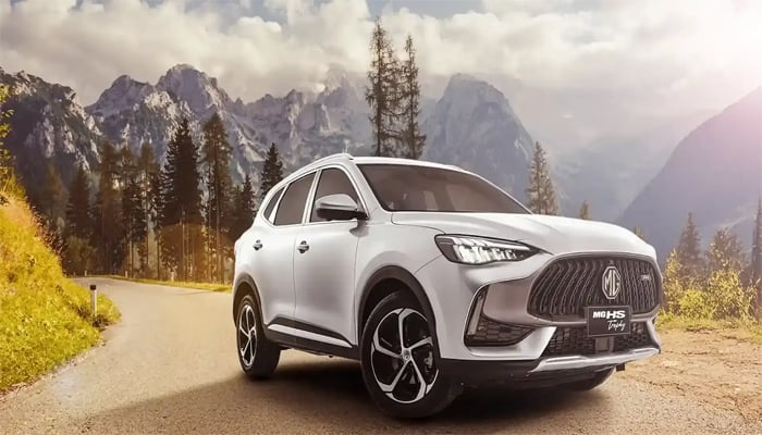 An undated image of MG HS Trophy. — MG Motors Pakistan