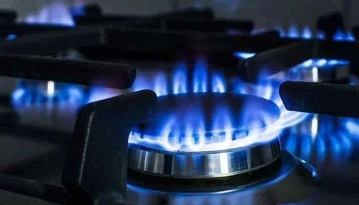 AA representational image showing lit burner of gas stove. — Reuters