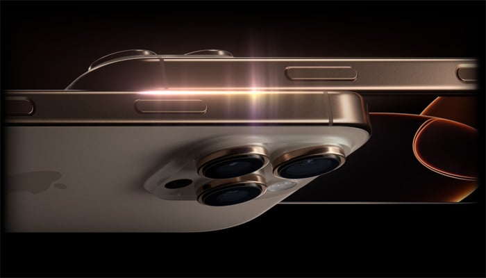 An undated image of iPhone 16 Pro Max. — Apple