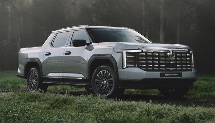An undated image of MG U9 pickup truck. — MG Motors