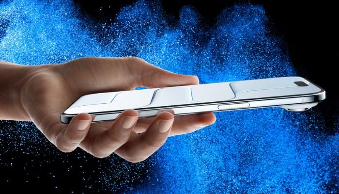 An image of Apple iPhone Air launched at the Apple Awe Dropping Event 2025 held on September 9 in California. — Screengrab/Apple YouTube channel/Canva