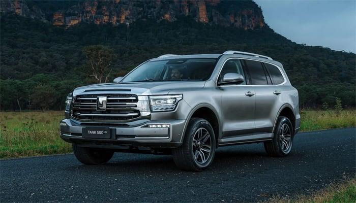 An undated image of Tank 500. — GWM