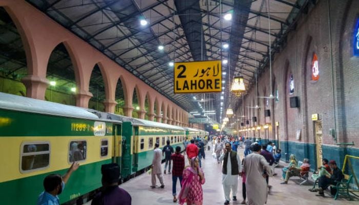 An undated image of Lahore Railway Station. — iStock