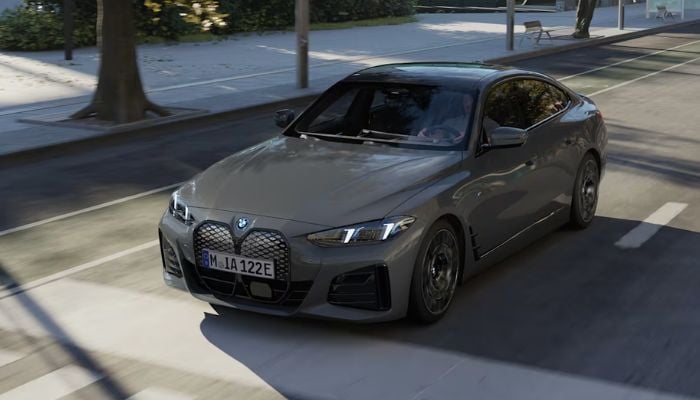 An undated image of BMW i4. — BMW